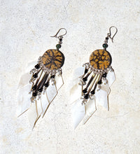 Ayahuasca Earrings Round