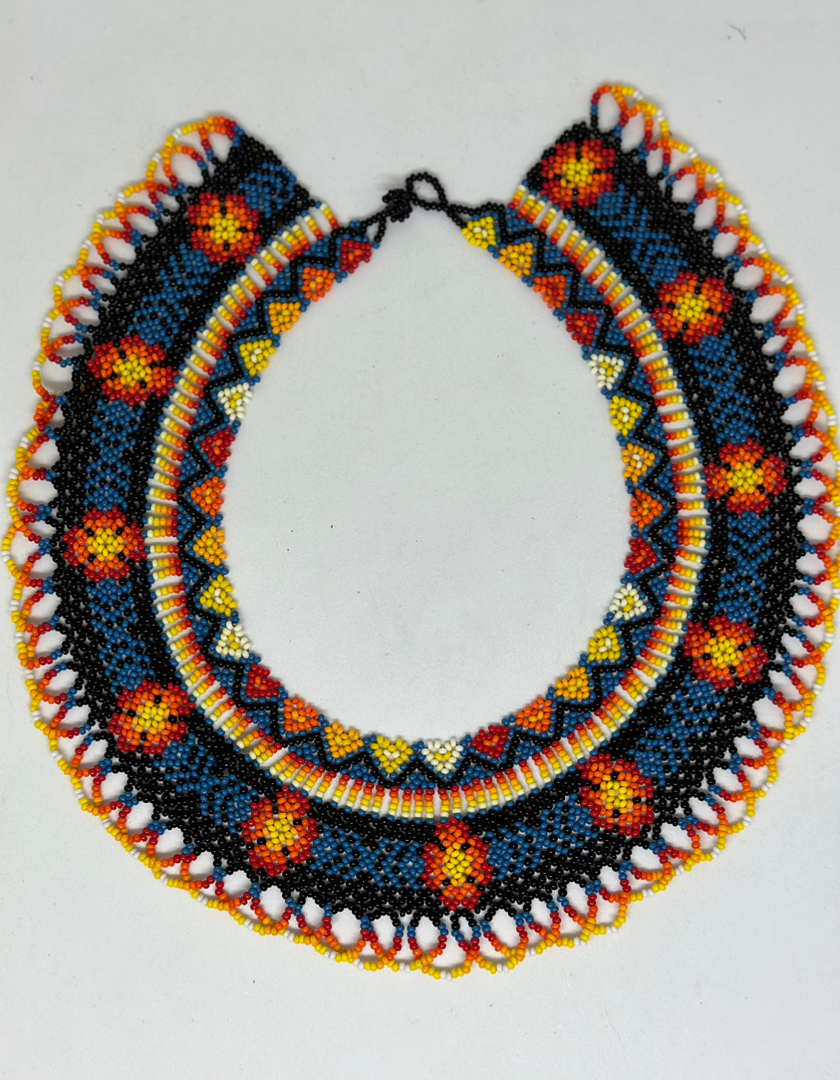 Shipibo tribal beadedMedicine woman necklace