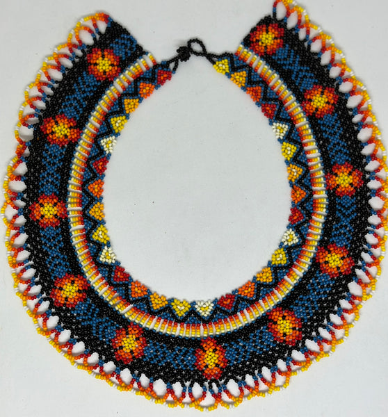 Shipibo tribal beadedMedicine woman necklace