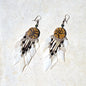 Ayahuasca Earrings Round