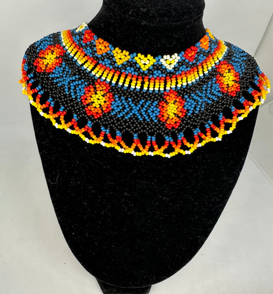 Shipibo tribal beadedMedicine woman necklace