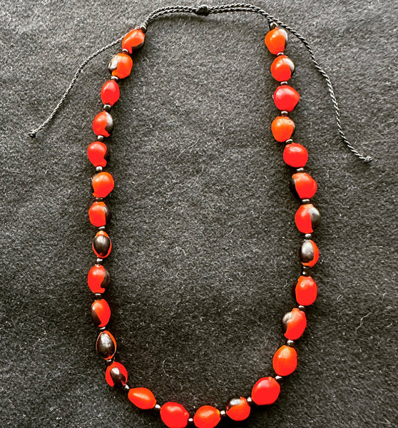 Huayruro seeds protection Necklace